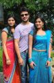 Sowmya, Raja, Shruti at Chowrasta Telugu Movie Opening Stills