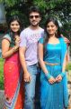 Sowmya, Raja, Sruthi at Chowrasta Telugu Movie Opening Stills