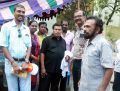 Mayilsamy attends Buttermilk Distribution Camp by Cinema Pathirikaiyalar Sangam