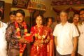 SA Chandrasekar at Cinematographer NS.Udhayakumar Wedding Reception Photos