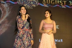 Mirnalini Ravi, Meenakshi Govindarajan @ Cobra Movie Pre Release AMB Mall Photos