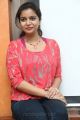 Color Swathi New Images in Light Red T-Shirt