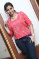Color Swathi New Images in Light Red T-Shirt