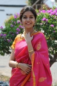 Actress Colors Swathi Cute Saree Stills