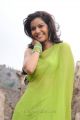 Actress Colours Swathi in Green Saree from KSDA Telugu Movie