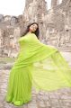 Telugu Actress Colors Swathi Photos in Green Saree