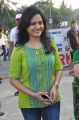 Singer Sunitha @ COWE Walkathon, Hyderabad
