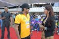 Tarun, Sanjana at Crescent Cricket Cup 2012 Stills