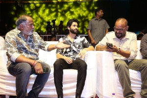 Srinivasaa Chitturi, Naga Chaitanya, Venkat Prabhu @ Custody Pre Release Event Photos