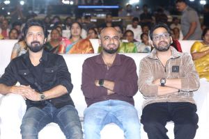 Bobby Kolli, DOP Vijay Kartik Kannan, Ruben @ Daaku Maharaaj Success Meet Anantapur Photos