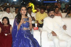 Shraddha Srinath, Balakrishna @ Daaku Maharaaj Success Meet Anantapur Photos