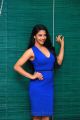 Hushaaru Actress Daksha Nagarkar Hot Images in Blue Dress