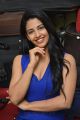 Hushaaru Actress Daksha Nagarkar Hot in Blue Dress Images