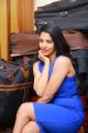 Husharu Actress Daksha Nagarkar Blue Dress Hot Images