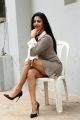 Husharu Actress Daksha Nagarkar Hot Photos in Long Sleeve Knit Bodycon Mini Dress