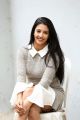 Daksha Nagarkar wearing Long Sleeve Knit Bodycon Mini Dress at Husharu Interview