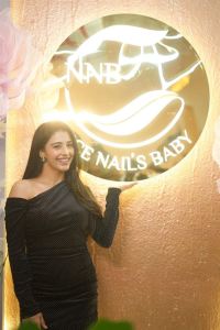 Actress Nice Nails Baby New Branch Launched By Heroine Daksha Nagarkar Photos