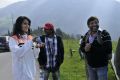 Anushka, Chota K.Naidu, Srinivasa Reddy at Damarukam Shooting Spot Stills