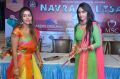 Pooja Sree, Sri Reddy Mallidi @ Dandiya Navrang Utsav 2016 Curtain Raiser Stills