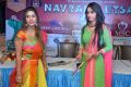 Pooja Sree, Sri Reddy Mallidi @ Dandiya Navrang Utsav 2016 Curtain Raiser Stills