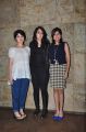 Fatima Sana Shaikh, Zaira Wasim, Sanya Malhotra @ Dangal Movie Screening Photos