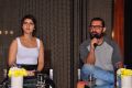 Fatima Sana Shaikh, Aamir Khan @ Dangal Movie Press Meet Hyderabad Stills