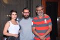 Fatima Sana Shaikh, Aamir Khan, Nitesh Tiwari @ Dangal Movie Press Meet Hyderabad Stills