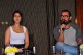 Fatima Sana Shaikh, Aamir Khan @ Dangal Movie Press Meet Hyderabad Stills