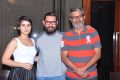 Fatima Sana Shaikh, Aamir Khan, Nitesh Tiwari @ Dangal Movie Press Meet Hyderabad Stills