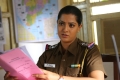 Varalaxmi Sarathkumar as a Police Officer Kunthavai in Danny Movie Images HD