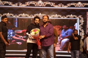 Jr NTR, Karate Raju @ Das Ka Dhamki Pre Release Event Stills