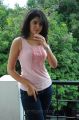 Deeksha Seth Latest Hot Photos in Sleeveless Pink T-Shirt