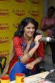 Deeksha Seth at Radio Mirchi Studios, Hyderabad