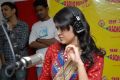 Deeksha Seth at Radio Mirchi Studios, Hyderabad