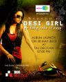 Pop Singer Madhoo Desi Girl Album Launch Invitation Posters