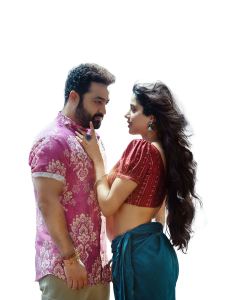 Jr NTR, Janhvi Kapoor in Devara Movie HD Images