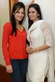 Vidisha, Meenakshi Dixit at Devaraya Movie Success Meet Photos