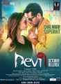 Amy Jackson, Prabhu Deva in Devi Movie Release Posters