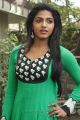 Actress Dhanshika Photos in Green Anarkali Salwar Kameez
