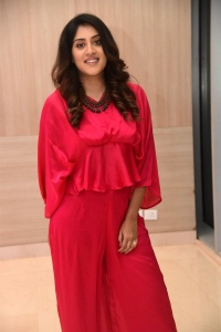 Actress Dhanya Balakrishna Photos in Red Dress