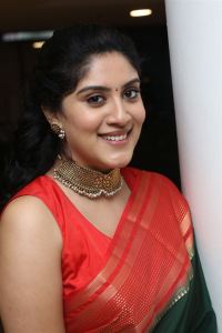 Dhanya Balakrishna Saree Stills @ Baapu Movie Pre Release