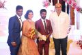 Sathyaraj @ Music Director Dharan Kumar Deekshitha Wedding Reception Stills