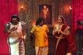 Radha Ravi, Yogi Babu, Rekha in Dharma Prabhu Movie Stills HD