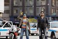 Abhishek Bachchan, Uday Chopra in Dhoom 3 Movie Stills