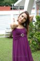 Telugu Actress Dhriti Hot Stills in Dark Pink Dress