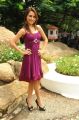 Telugu Actress Dhruthi Hot Stills in Dark Pink Dress