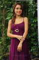 Telugu Actress Dhruthi Hot Stills in Dark Pink Dress