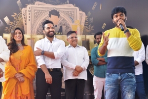 Nivetha Pethuraj, Vishwak Sen, Allu Aravind, Anil Ravipudi @ Das Ka Dhumki Movie Launch Stills