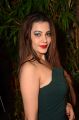 Actress Diksha Panth Hot Images in Green Mini Frock