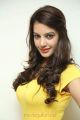 Actress Deeksha Panth Pics in Light Yellow Top